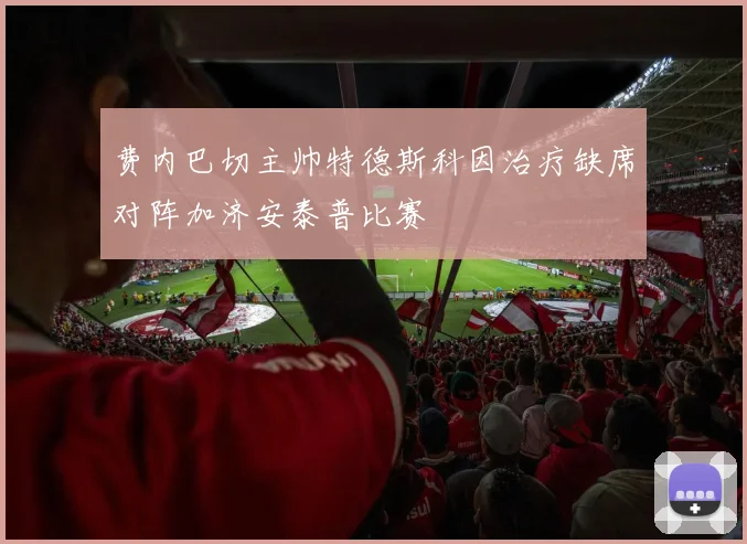 费内巴切主帅特德斯科因治疗缺席对阵加济安泰普比赛